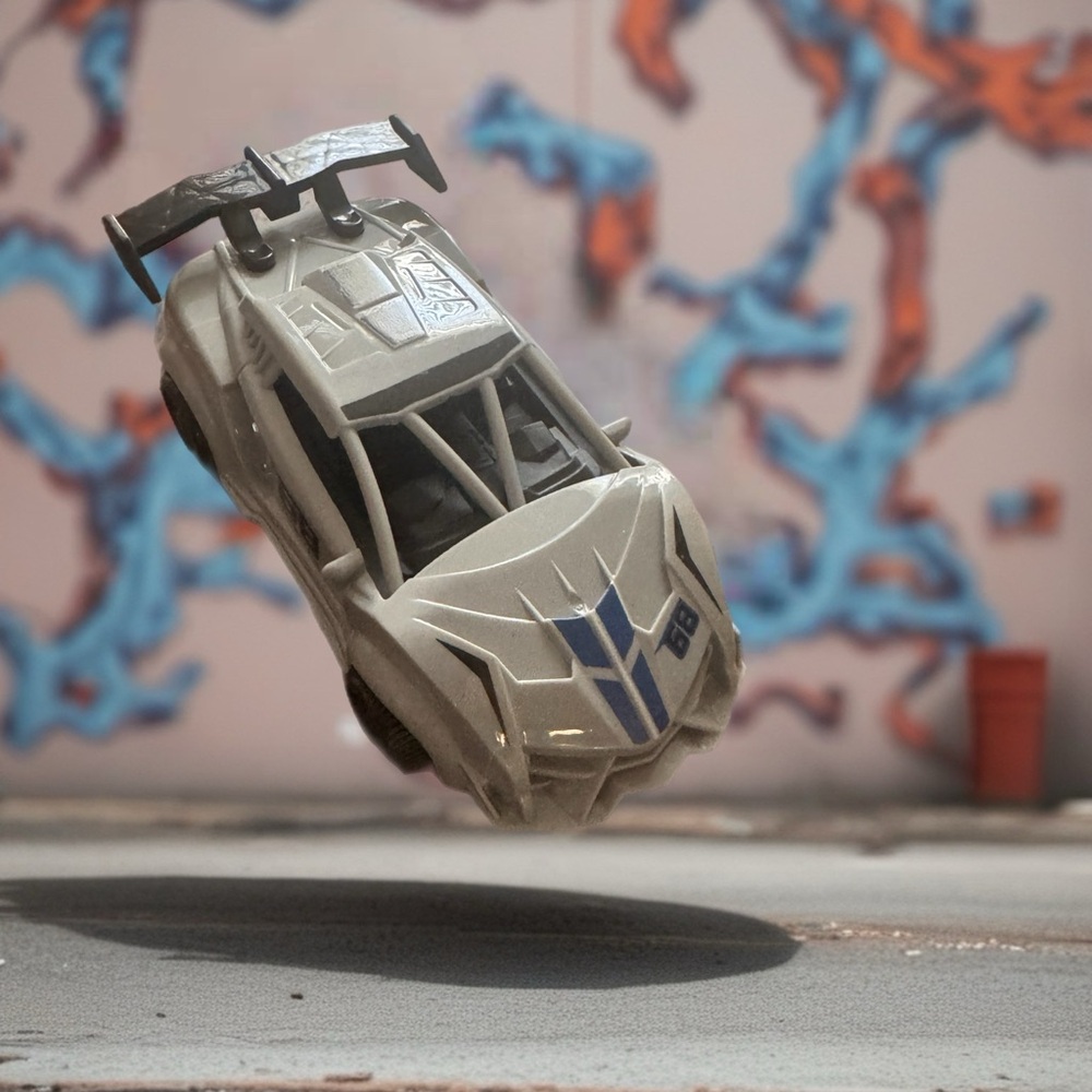 Gray Racing Car with Remote - Picture 3 of 3